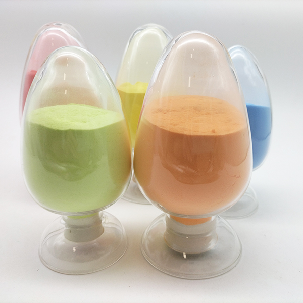 زجاجات ملونة ملعقة طاولات الميلامين فورمالدهايد صبغة الغراء المساحيق المركبة 0