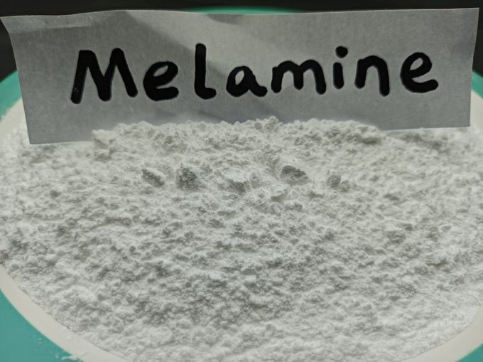 المواد الخام 99.8 ٪ ورقة عملية مسحوق راتنج الميلامين الأبيض 1