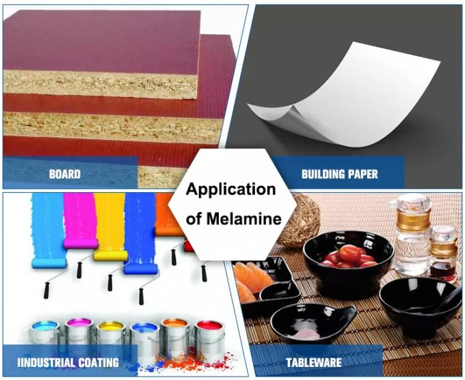 مسحوق الميلامين لألواح الميلامين المنتجة في مجال إنتاج الغذاء 1