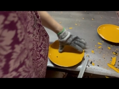 مسحوق الزجاج الأصفر