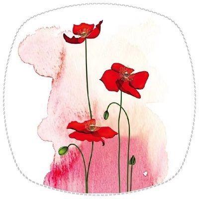 سعر جيد ورق ديكال مطبوع نمط قابل للتخصيص لأطباق العشاء الميلامين 44 * 59 CM الميلامين الانترنت