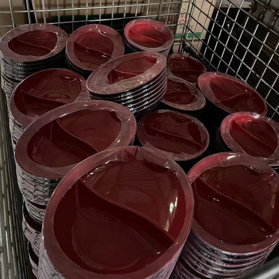 سعر جيد مجموعات أواني الطعام الميلامين المقاومة للحرارة مجموعات غير مقاومة رقاقة سامة الانترنت