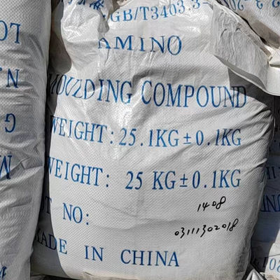 سعر جيد 25kg / bag أبيض اليوريا فورمالديهايد صب مسحوق الميلامين على أساس الانترنت